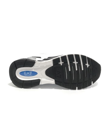 Sneaker unisex EA7 Emporio Armani ecopelle/ mesh white/ black US23EA17 X8X093