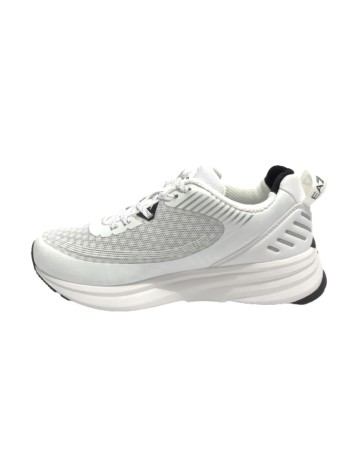 Sneaker unisex EA7 Emporio Armani ecopelle/ mesh white/ black US23EA17 X8X093