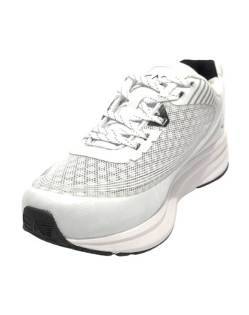 Sneaker unisex EA7 Emporio Armani ecopelle/ mesh white/ black US23EA17 X8X093