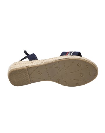 Scarpe Tommy Hilfiger sandalo fondo corda blu ZS23TH03 T3A7-32777