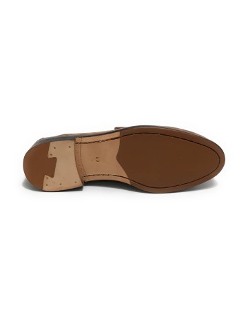 Mocassino uomo  in pelle scamosciata new taupe US23EL06 2005