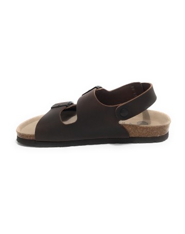 Scarpe uomo Genuins sandalo Congo pelle habana US23GN03 G104356
