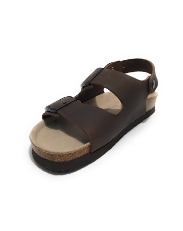 Scarpe uomo Genuins sandalo Congo pelle habana US23GN03 G104356