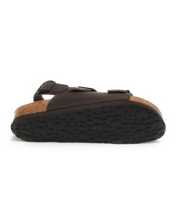 Scarpe uomo Genuins sandalo Congo pelle habana US23GN03 G104356
