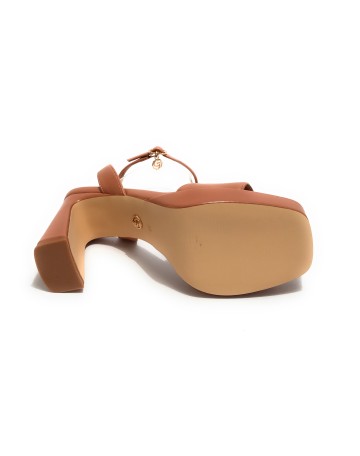 Scarpe donna Gold&gold sandalo con tacco ecopelle rosa DS23GG36 GY312
