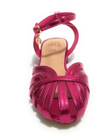 Scarpe donna sandalo Gold&gold fuxia ecopelle DS23GG60 GP23-462