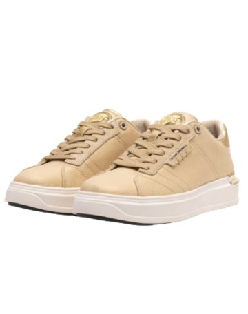 Scarpe donna Colmar sneaker Clayton Lux 119 pelle/ tessuto gold DS23CO05