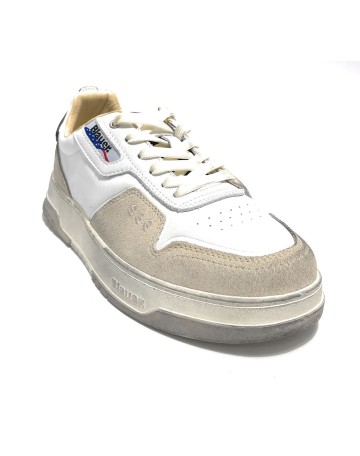 Scarpe uomo Blauer sneaker Harper in pelle white/ black US23BU03 S3HARPER07