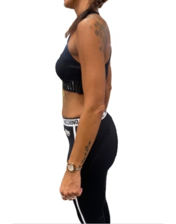 Top donna Moschino nero logo E24MO02 V6A0806 4406 0555