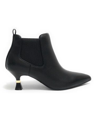 Stivaletto donna Liu-Jo  ankle boot Gaia 18 pelle nero D24LJ01 SF3175