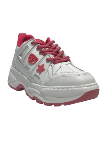 Scarpe donna sneaker Chiara Ferragni Eyefly white/ pink D24CF07 CF3215 072