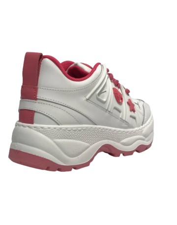 Scarpe donna sneaker Chiara Ferragni Eyefly white/ pink D24CF07 CF3215 072