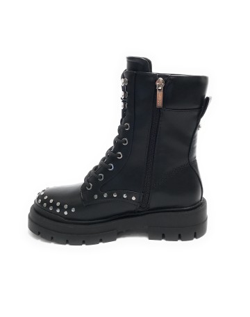 Scarpe donna Guess anfibio mod. Obette in ecopelle nero D24GU22 FL7OBTELE10