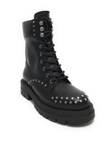 Scarpe donna Guess anfibio mod. Obette in ecopelle nero D24GU22 FL7OBTELE10