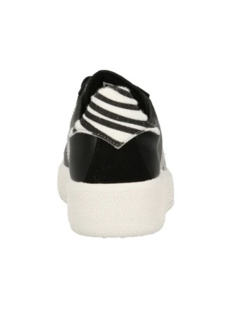 Scarpe donna Munich sneaker Barru Sky 48 in pelle/ suede nero D24MU03 8295048