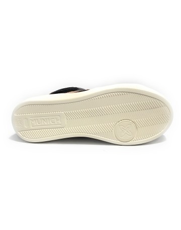 Scarpe donna Munich sneaker Nim 30 in pelle/ tessuto nero D24MU04 8345030