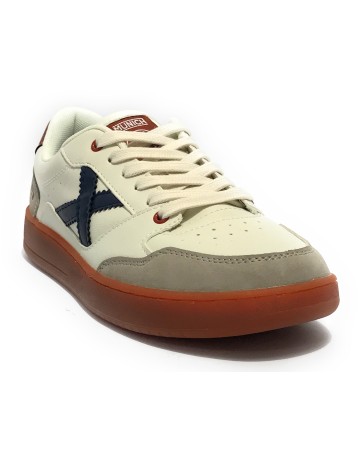 Scarpe Munich sneaker Legit 52 in ecopelle bianco/ grigio uomo U24MU08 8908052