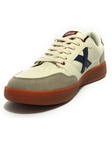 Scarpe Munich sneaker Legit 52 in ecopelle bianco/ grigio uomo U24MU08 8908052