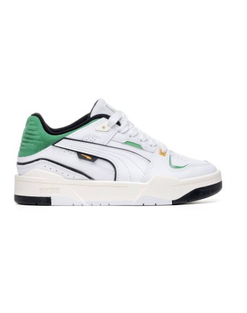 Scarpe Puma sneaker Slipstream BBall Jr white/ archive green Z24PU04 394334_01