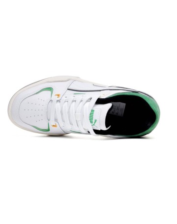 Scarpe Puma sneaker Slipstream BBall Jr white/ archive green Z24PU04 394334_01