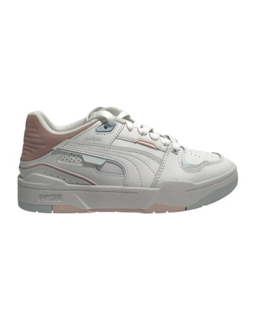 Scarpe Puma sneaker Slipstream BBall Jr white/ icy blue/ frosty pink Z24PU01 394334_04
