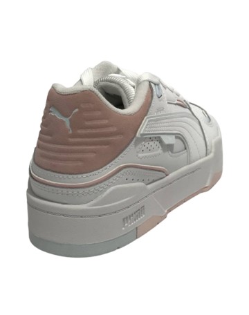 Scarpe Puma sneaker Slipstream BBall Jr white/ icy blue/ frosty pink Z24PU01 394334_04