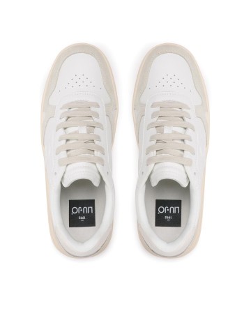 Scarpe uomo Liu-Jo sneakers Walker 01 in pelle/ suede bianco U24LJ01 7B3001