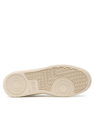 Scarpe uomo Liu-Jo sneakers Walker 01 in pelle/ suede bianco/ nero U24LJ02  7B3001