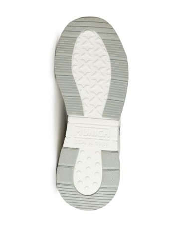 Scarpe donna Munich sneaker Wave 139 in pelle/ tessuto white /silver D24MU08 8770139