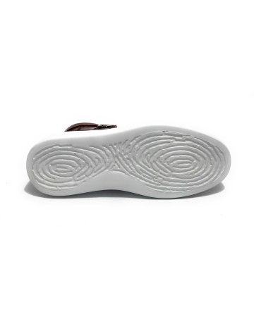 Scarpe uomo Harris polacchino pelle stampa cocco marrone nuss U17HA201