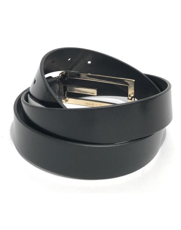 Cinta uomo Guess adjustable belt in pelle nero C24GU35 BW7772P3430