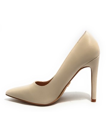Scarpe donna décolleté Gold&gold tc 100 ecopelle bianco avorio D24GG04 GD846