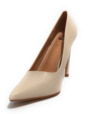 Scarpe donna décolleté Gold&gold tc 100 ecopelle bianco avorio D24GG04 GD846