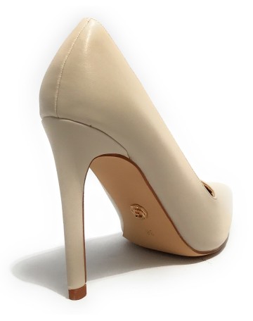 Scarpe donna décolleté Gold&gold tc 100 ecopelle bianco avorio D24GG04 GD846