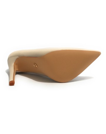 Scarpe donna décolleté Gold&gold tc 100 ecopelle bianco avorio D24GG04 GD846