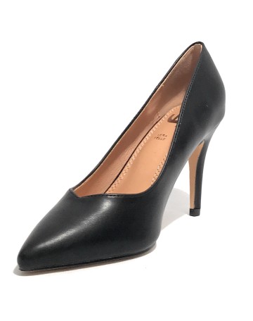 Scarpe donna décolleté Gold&gold tc 80 ecopelle nero D24GG03 GP536