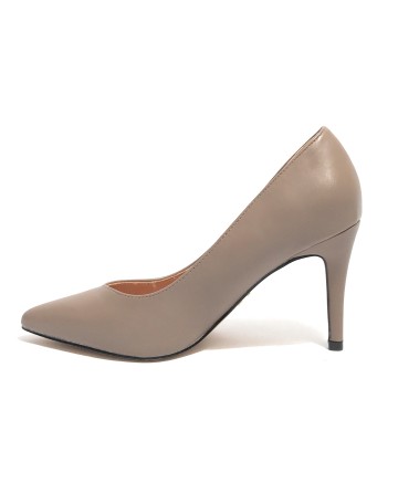 Scarpe donna décolleté Gold&gold tc 80 ecopelle taupe D24GG02 GP536