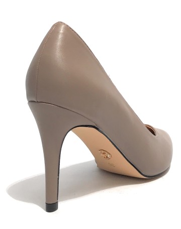 Scarpe donna décolleté Gold&gold tc 80 ecopelle taupe D24GG02 GP536