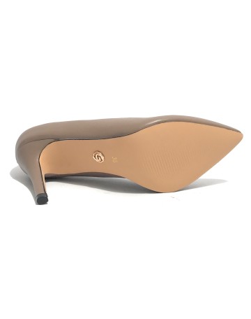 Scarpe donna décolleté Gold&gold tc 80 ecopelle taupe D24GG02 GP536