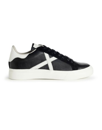Scarpe Munich sneaker Rete 81 in pelle nero uomo U24MU18 8080081