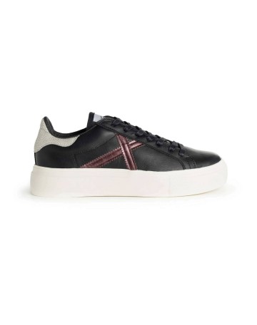 Scarpe donna Munich sneaker Rete Sky 53 pelle nero D24MU09 8085053