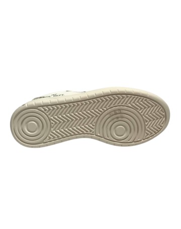 Sneaker Aeronautica Militare in ecopelle white/ suede beige U24AR08 232SC235