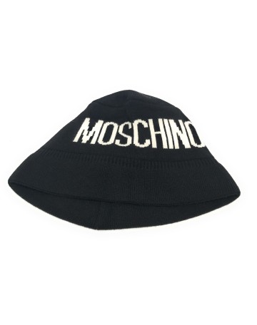 Berretto cloche unisex Moschino nero C24MO34 65359
