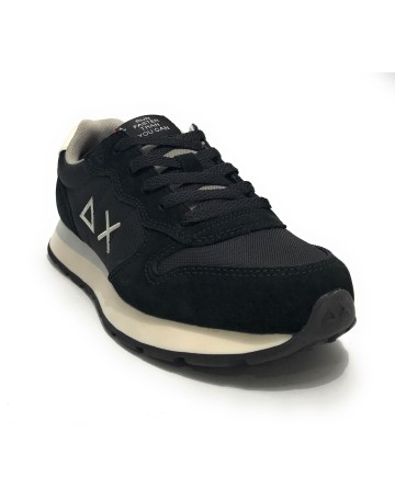 Scarpe Sun68 sneaker Boy's Tom solid suede/ nylon nero Z24SU01 Z43301T