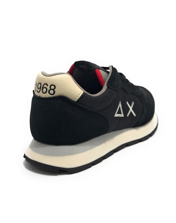 Scarpe Sun68 sneaker Boy's Tom solid suede/ nylon nero Z24SU01 Z43301T