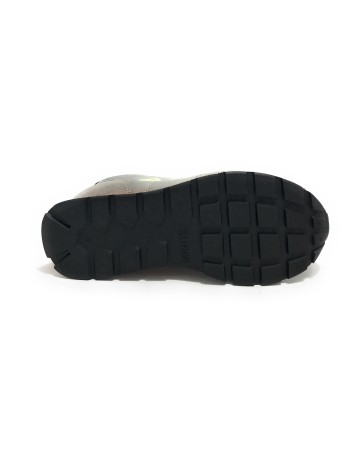 Sun68 sneaker Boy's Tom fluo suede/ nylon grigio medio Z24SU07 Z43302T