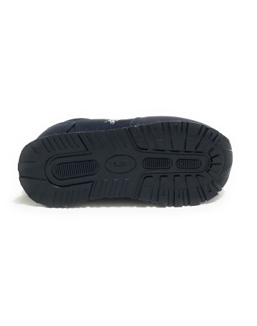 Scarpe US Polo sneaker Nobik 011 ecosuede/ nylon blu Z24UP01