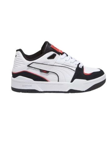 Scarpe Puma sneaker Slipstream BBall Jr white/ black Z24PU09 394337_01