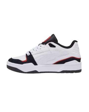 Scarpe Puma sneaker Slipstream BBall Jr white/ black Z24PU09 394337_01