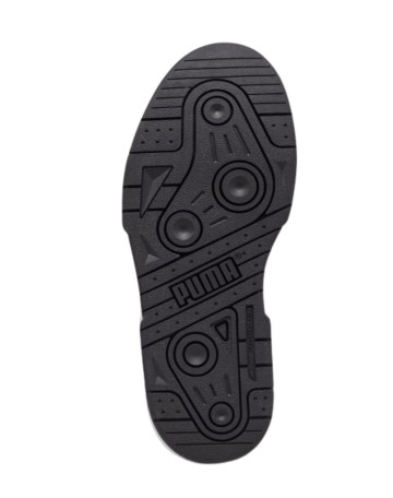 Scarpe Puma sneaker Slipstream BBall Jr white/ black Z24PU09 394337_01